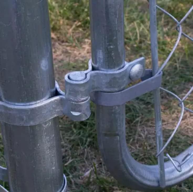 Miniatura 5 de Paquete de 2 bisagras macho con pernos y tuercas (1-58 pulgadas)