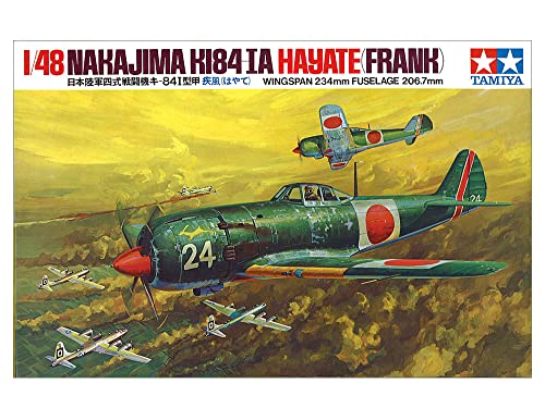 Tamiya Models Nakajima Ki-84 Ia Type 4 Hayate Model Kit #TOP2