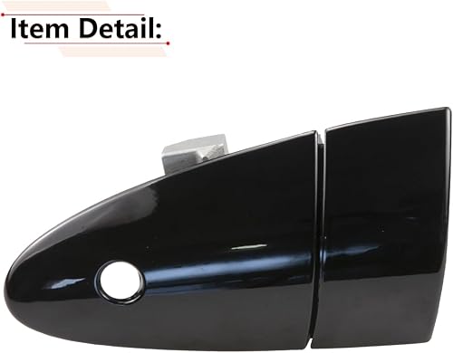 Miniatura 6 de RLB-HILON Manija de puerta exterior mejorada compatible con Honda CRZ CR-Z 2011 2012 2013 2014 2015 año, para puerta lateral izquierda del