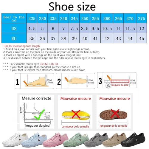 Vogany Shoes Women, Vogldeck - Waterproof and Breathable Orthopedic Beck Shoes Outdoor Comfortable Lightweight Non-Slip Minimalist Barefoot Orthopedics Sneakers Flat Loafers2