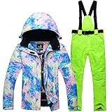 Wind- und wasserdicht: Füllen Sie den Raum mit hochwertiger Baumwolle Effekt gute Wärmeerhaltung zu bieten. Hohe wind- und wasserdicht Wirkung, erfüllen alle regen und Schnee Wetter Skifahren und andere Wintersportarten im Freien.