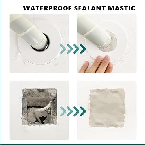 Miniatura 3 de Agujero de pared sellador impermeable de pegamento sólido, masilla selladora impermeable, arcilla de sellado de reparación a prueba de agua, relleno