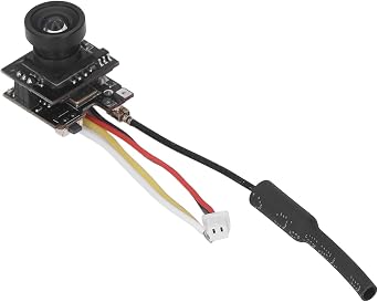 Micro FPV Camera, Black FPV AIO Camera for Racing Cars