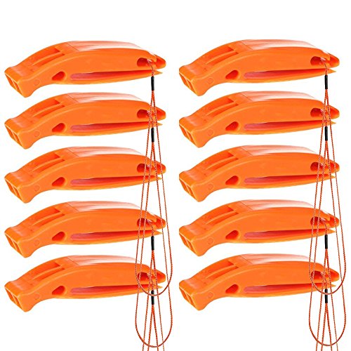 Bramble – Emergency Orange Survival Safety Whistles – Distress Signalling