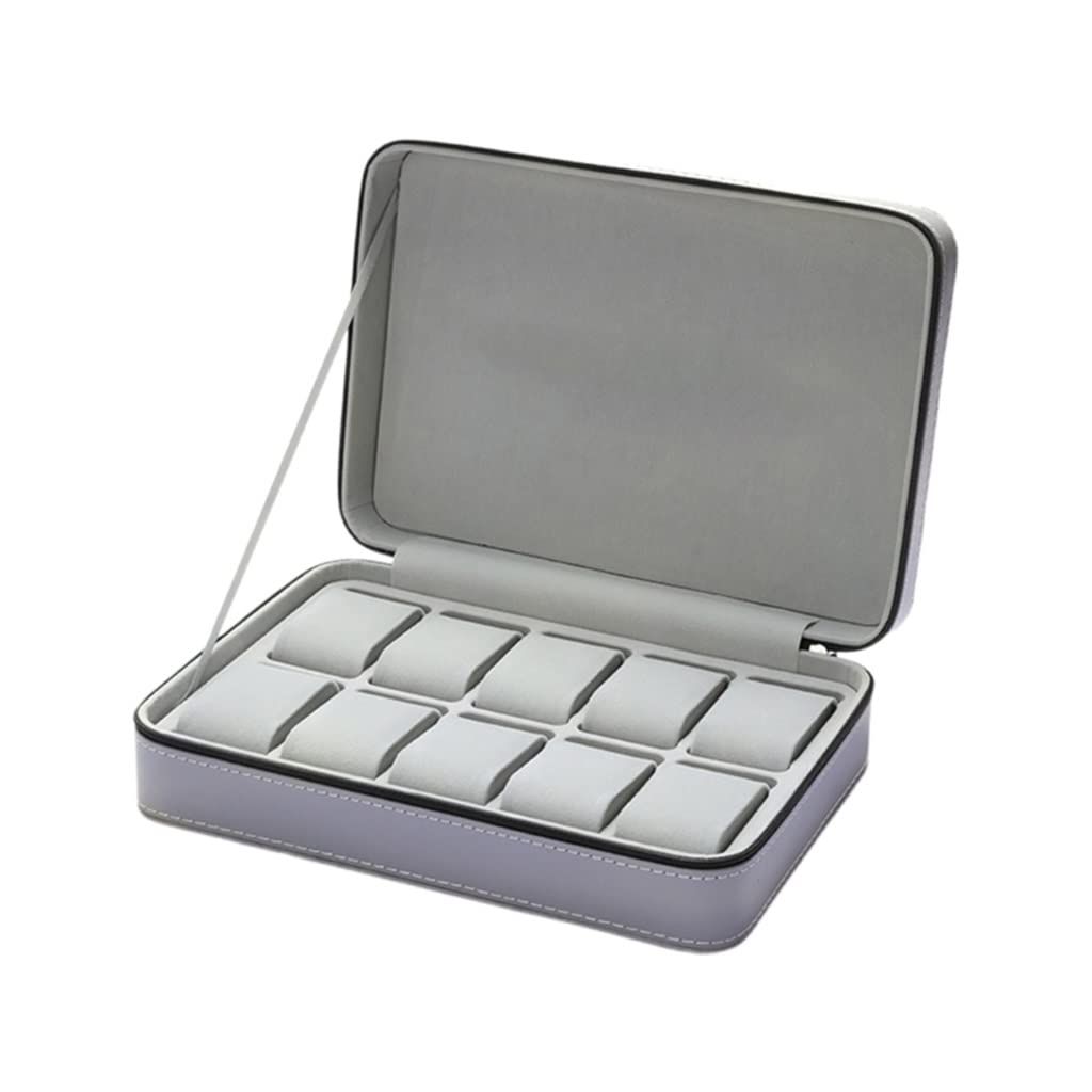 Coffret montre 10 compartiments en cuir pour offrir un cadeau chic et utile