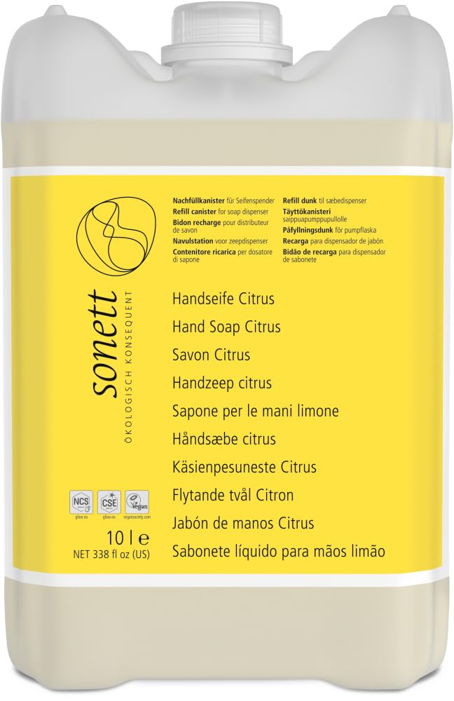 Jabón de manos Citrus: cuidado para las manos, la cara y todo el cuerpo.