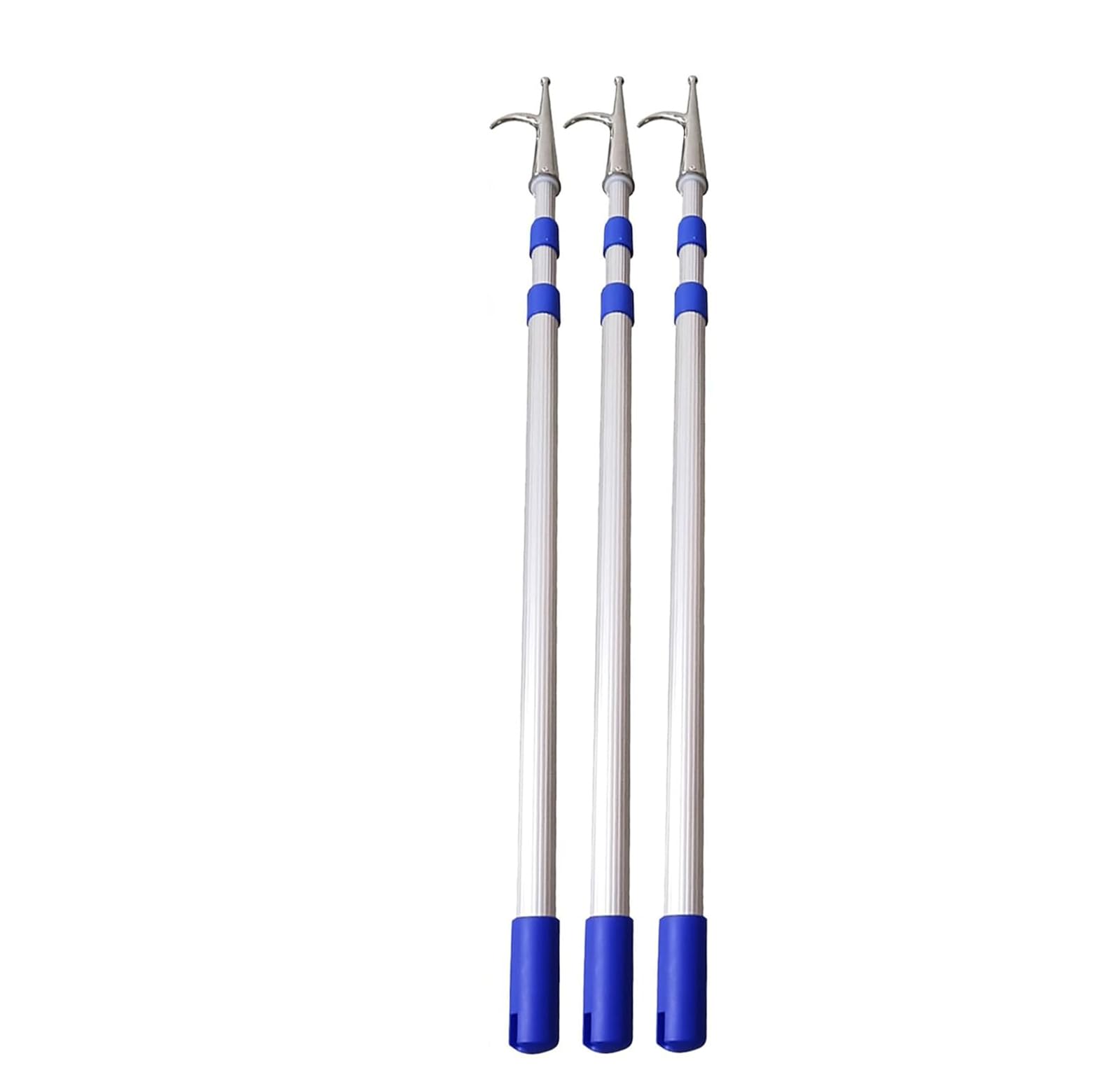 MSHGSKU Telescopic Boat Hook Pole, 200 kg Load Capacity, for Docking, Rescue, and Cargo Handling