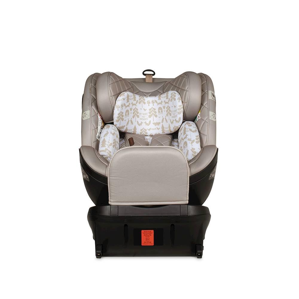 Cosatto All in All Ultra obrotowy 360° fotelik samochodowy na wszystkich etapach iSize – grupa 0+123, 0-36 kg, 0-12 lat, 40-150 cm, ISOFIX, ERF, R129 zgodność z systemem Anti Escape (Whisper)