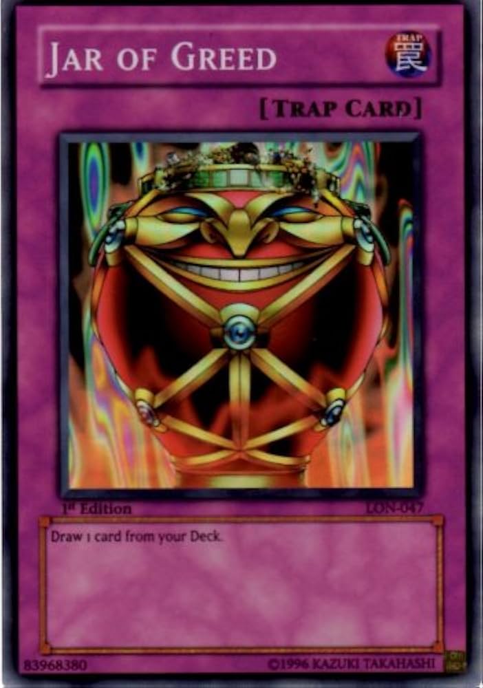 Amazon.co.jp: 遊戯王カード 【アジア版】 Jar of Greed/強欲な瓶 LON