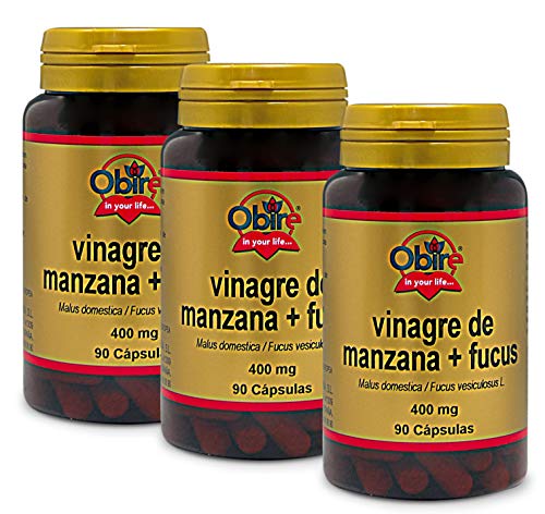 Aceto di sidro di mele + fucus 400 mg 90 capsule (confezione 3 u.)