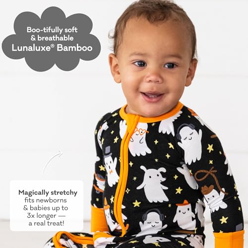 Little Sleepies Pajamas for Baby Boys & Girls, Viscose from Bamboo Baby Pajamas, Preemie & Newborn Sleepers, 2-Way Zipper PJs3