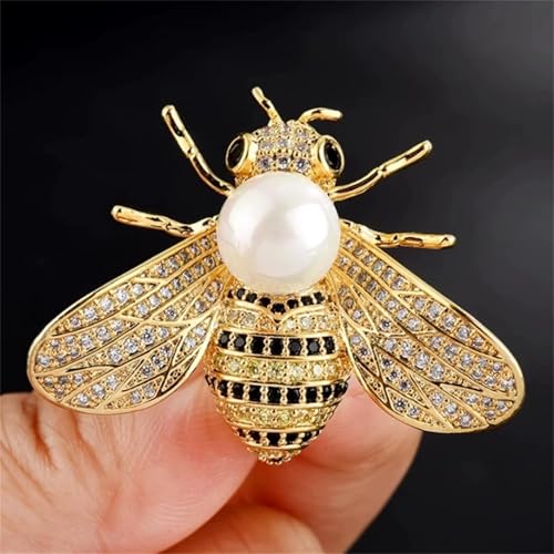 Broche d'abeille coréenne punk : accessoire mode pour customiser un vêtement simple - 4