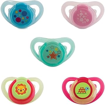 Bebedor Silicone Pacifier with Large Vent Surface (0-6 months)