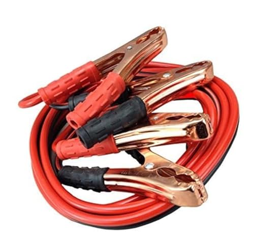 Premium Heavy Duty Jumper Booster Cables No Tangle Design (200 Amp 10 Gauge 12 Feet)