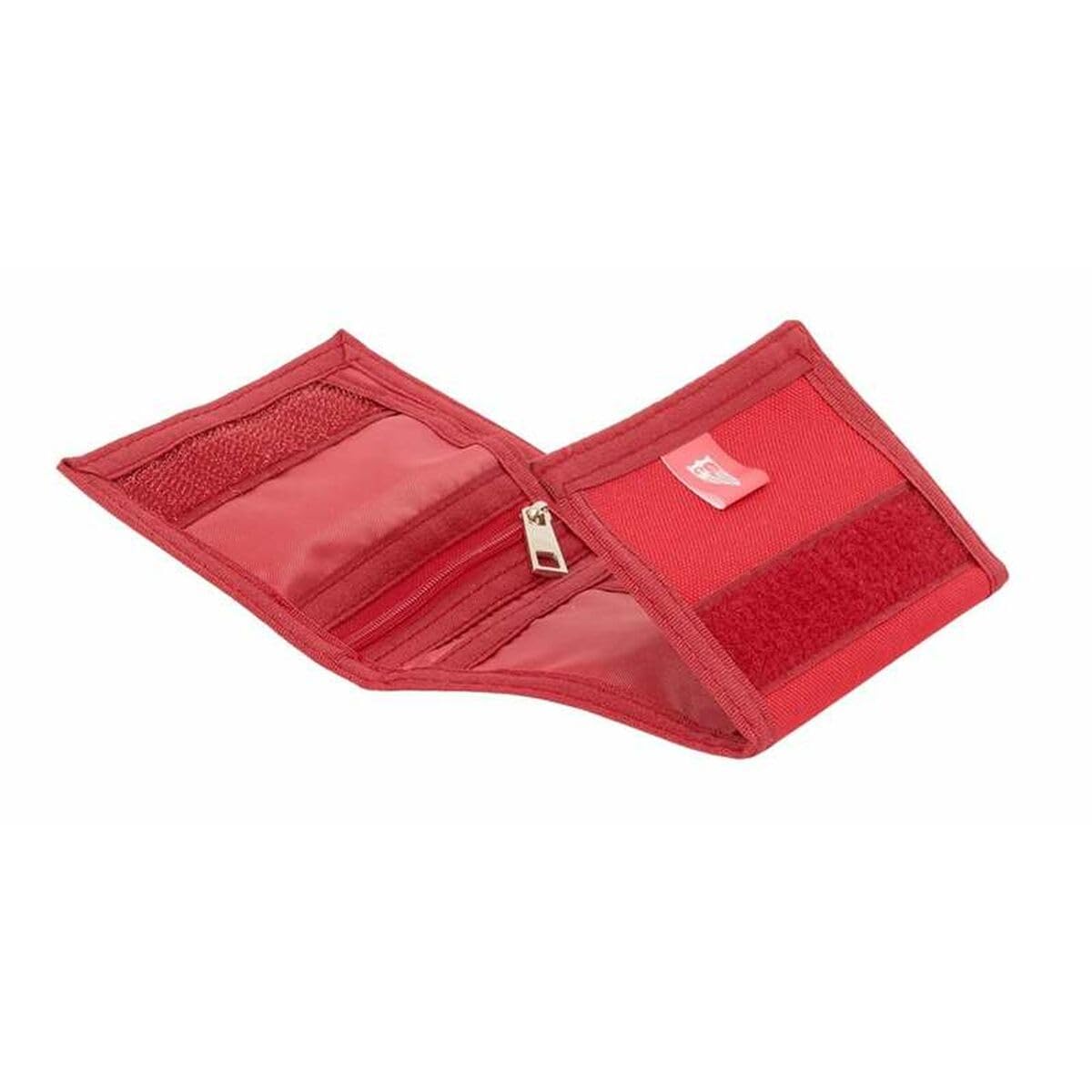 Sevilla FC - Cartera Billetera con Cabecera, Cartera Billetera, Monedero, Cómoda y Versátil, Calidad y Resistencia, 12.5x9.5 cm