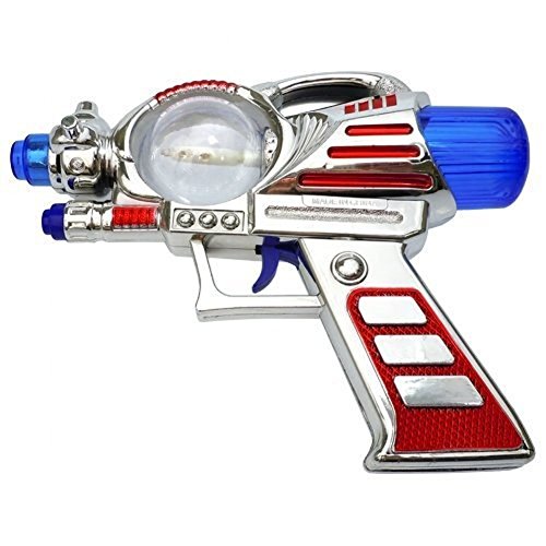 IR Light-Up Toy Space Gun with Sound