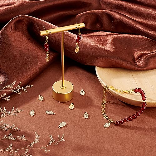 Medallas Milagrosas Virgen María Oro 10 Unidades Inoxidable