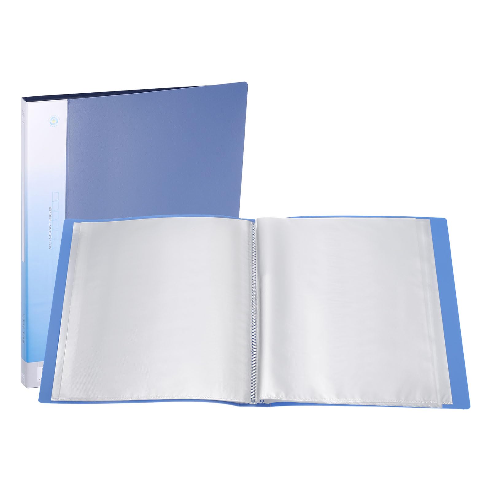 PATIKIL 8.5x11 Binders with Plastic Sleeve