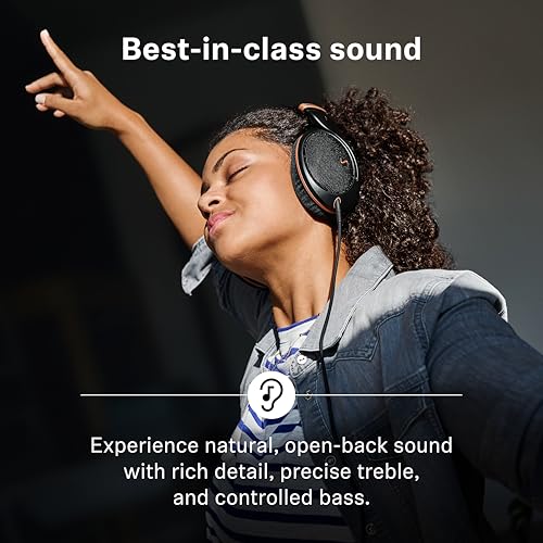 Sennheiser HD 505 - Wired Headphones Over Ear with Transparent Sound and Controlled Bass, Enhanced Comfort Studio Headphones for Music, Work, Gaming, Audiophiles, Students, Traveling, Copper Edition - Image 3