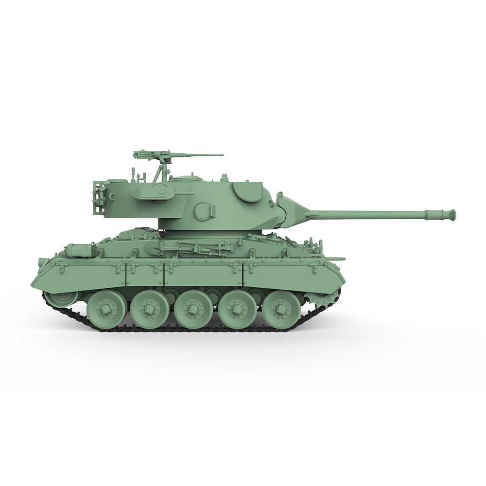 MRY-SFW SS16513 1/16 zestaw do budowy modelu wojskowego US M24E2 Super Chaffee lekki czołg
