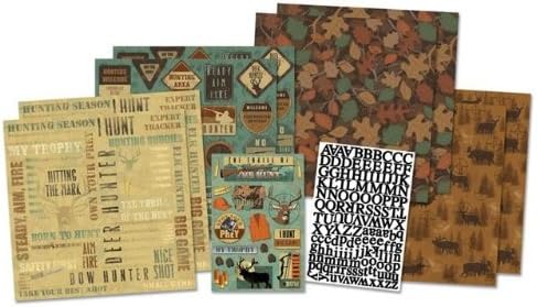 Karen Foster Design Scrapbooking-Verzierungen – Faux-Holz-Schilder, Tauchen-Motiv
