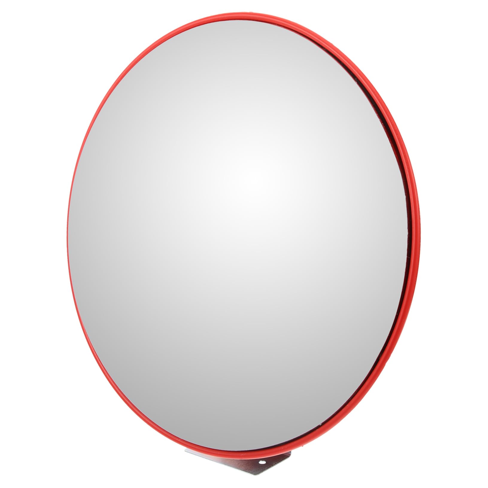 OSOLADY Wide Angle Safety Mirror Black Mirrors Safety Mirrors Convex Mirror Traffic Mirror Road Mirror Traffic Corner Mirror Outdoor Safety Mirror Lens Driveway Mirror Orange Abs