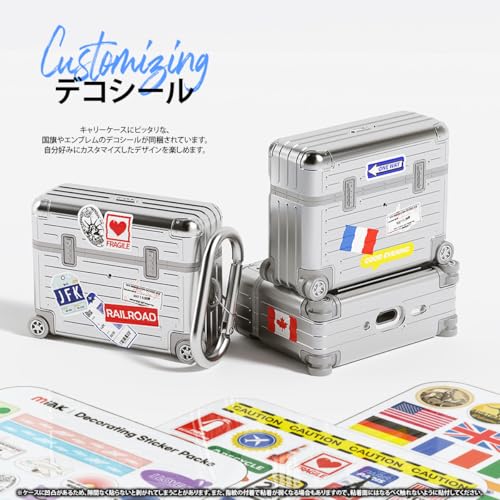 miak miak for AirPods Pro 3 ケース 第3世代対応 キャリーケース MA28159APP3 シルバー の商品画像 3