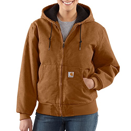 Carhartt Women's Sandstone Active Jac, Brown, Medium