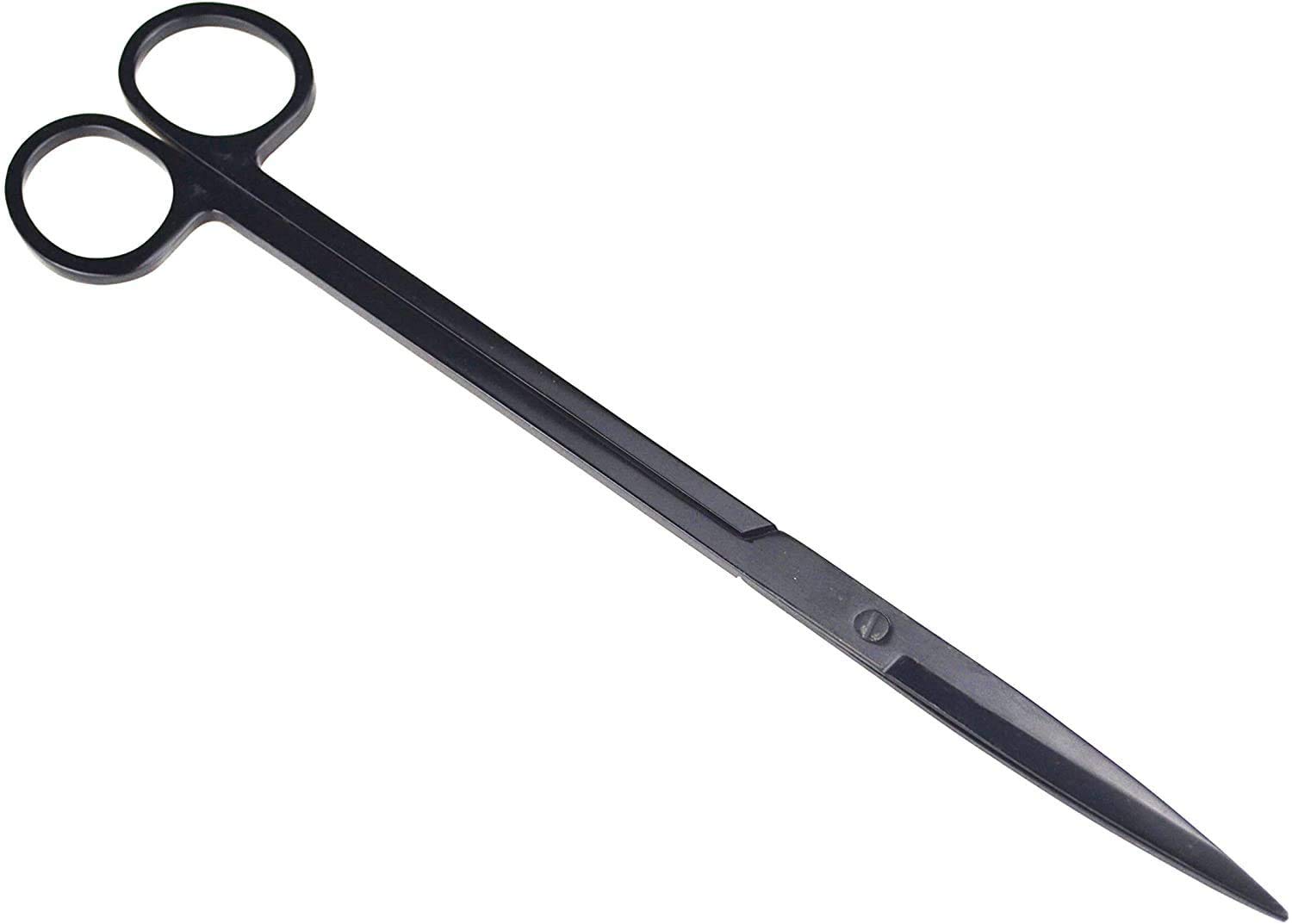 5 in 1 Acquario Aquascaping Kit in Acciaio Inox Acquario Acquario Pesci Serbatoio Piante Acquatico Pinzette Forbici Spatola Set Nero