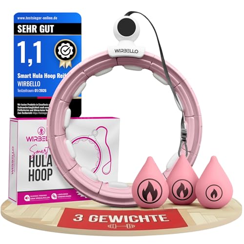 WIRBELLO Smart Hula Hoop (Pink)