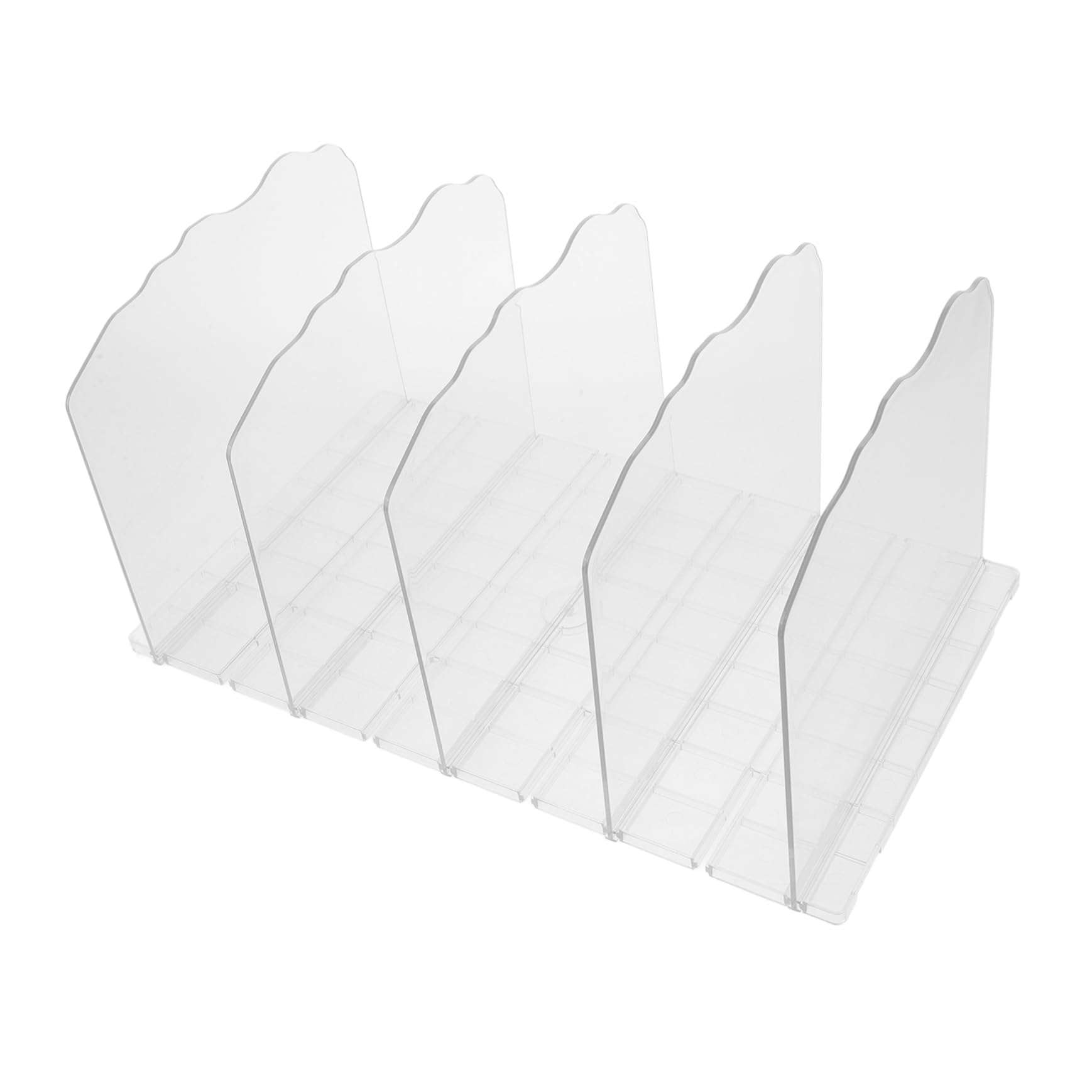 NUOBESTY Organizador de Bolsos Armario, Estantería de Escritorio, Soporte de Almacenamiento para Bolsas, Diseño Tipo Empalme, Abs, para Closet y Estantes
