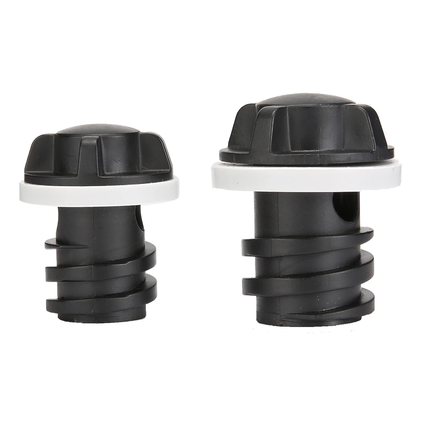 2 Pack Drain Plugs for RTIC Coolers, Large & Small Cooler Drain Plugs