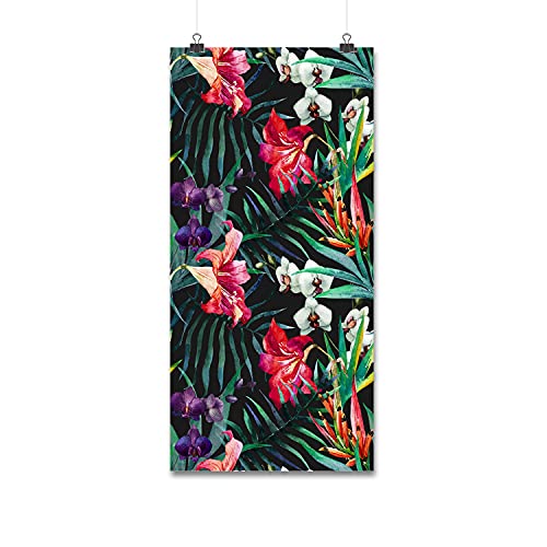 Papier peint stickers muraux haut de gamme Amazon Flowers décoration salon - 3