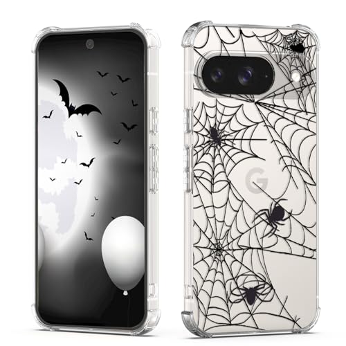 Coque Google Pixel 9 Spider Web idéale pour vos soirées à thème