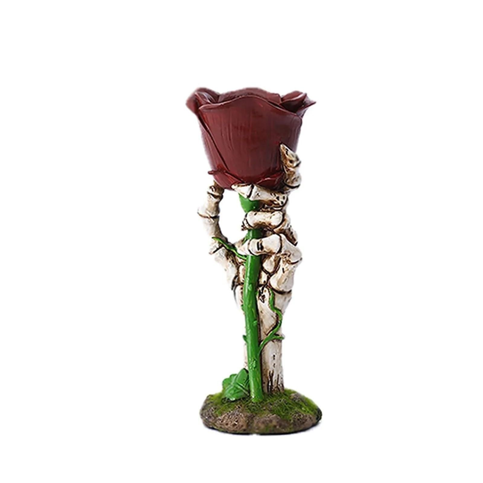 Candle Holders Holder 1PCS L Candle Hand Resin Festival Candlesticks(1pcs)