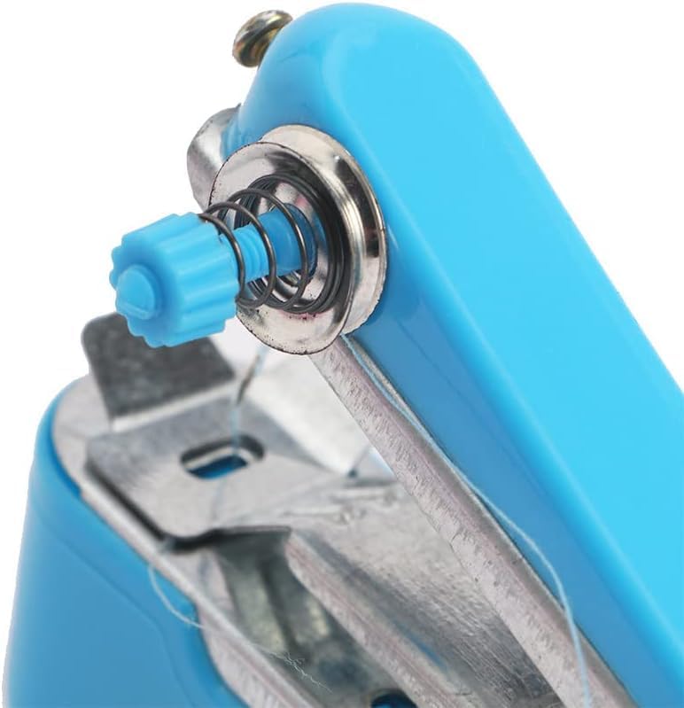 Miniatura 2 de Máquina de coser de mano, mini máquina de coser manual portátil, resistente, para telas, ropa, herramienta de reparación rápida de costura de
