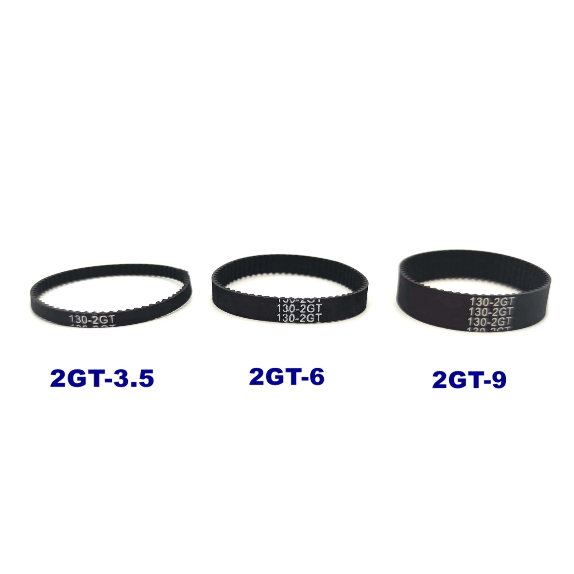 Courroie de distribution de 3,5 mm de large 2GT GT-2 102 110 112 120 122 124 126 128 130 132 134 mm de long