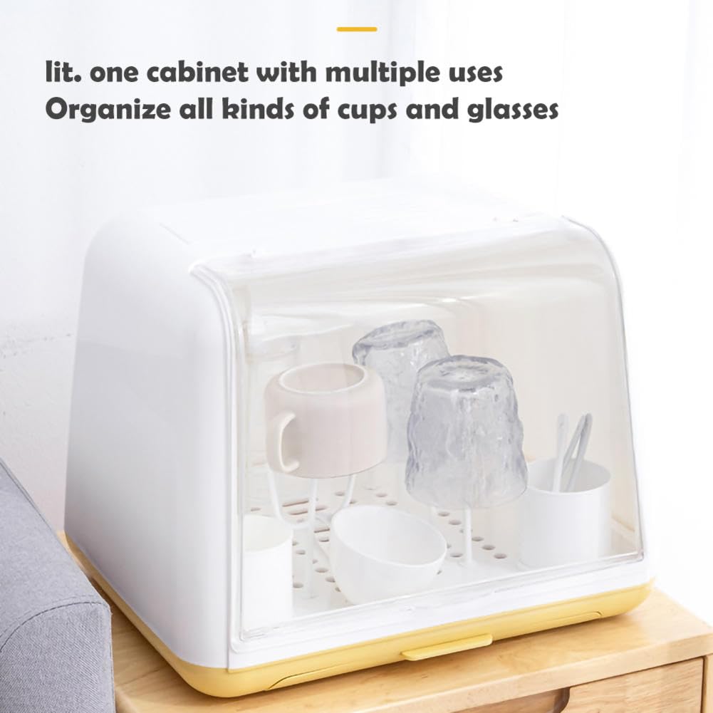 Flyhapi Baby Bottle Drying Rack, Large Bottle Dryer Rack