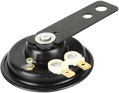 Miniatura 5 de Bocina de aire para motocicleta, 12 V, 1.5 A, súper ruidosa, 105 dB, repuesto para scooter, ciclomotor, motocross, ATV, motocicleta, bocina de aire,