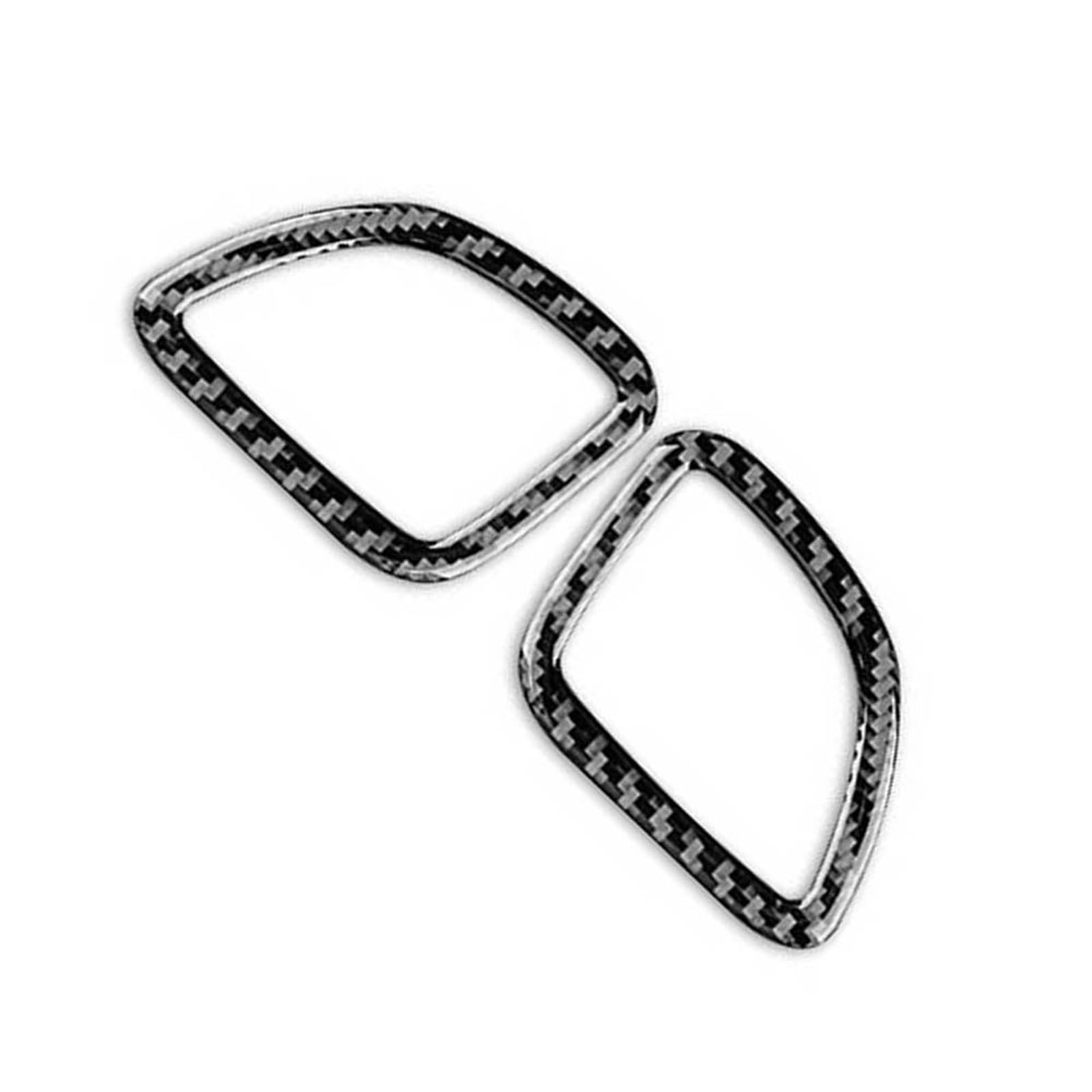 Interior Decoration Car Interior Side Air Outlet Defogger Vent Trim Frame Sticker Accessories Carbon Fiber for Subaru Impreza 2009-2011