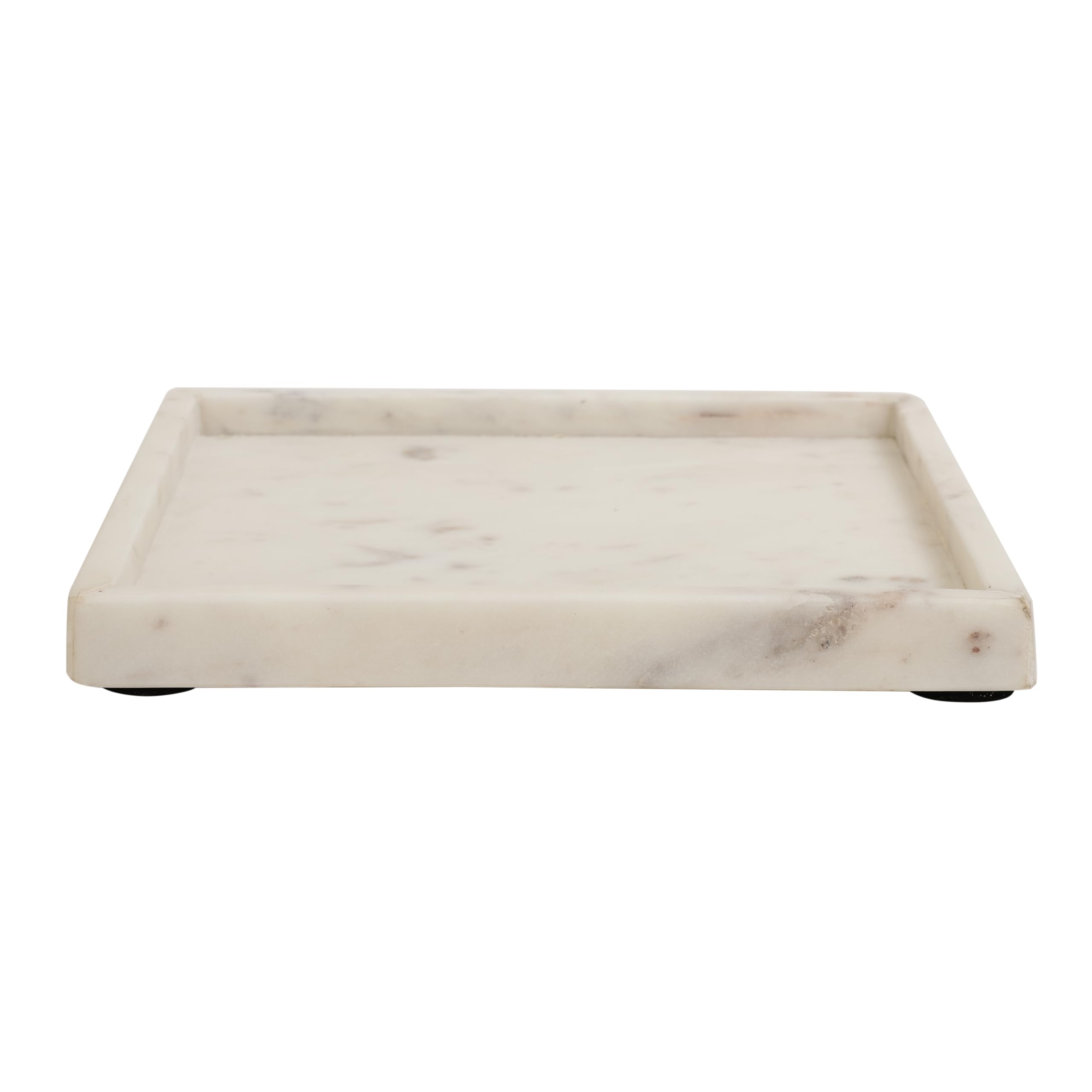 NikkisPride Marble Tray Square, Serving Tray, Vanity Tray Handmade in India 3