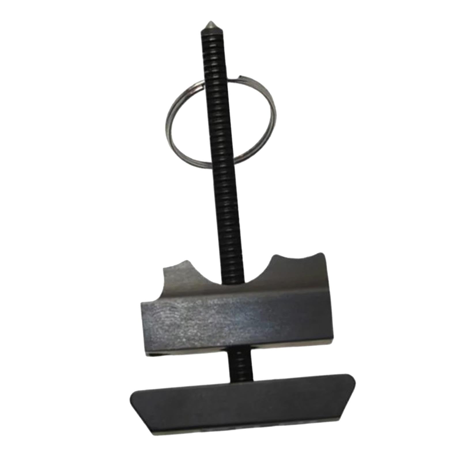 pocket survival tools multi purpose purse hanger for travelers hotel bedroom black