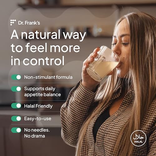 Dr Frank’S Natura Glp Natural Weight Loss Supplements | 60 Tablets + Drink Mix | Plant-Based GLP-1 Support Supplement | GLP1 Appetite Suppressants For Men & Women | Yerba Mate, Euglena, Reducose - 6
