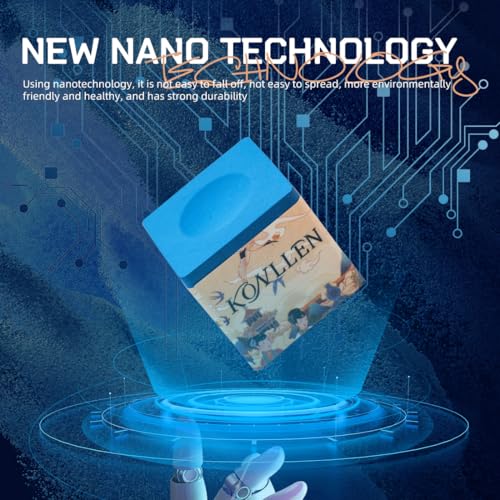 KONLLEN Pool Cue Chalk Nano Technology Billiard Chalk for Professional Tournament Dedicated Pool Chalk (Outstanding Performance, Durable) - Thumbnail 7