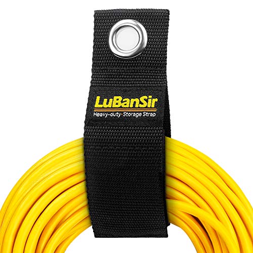 9 Pack Extension Cord Holder organizer, Heavy Duty Storage Straps Fit with Garage