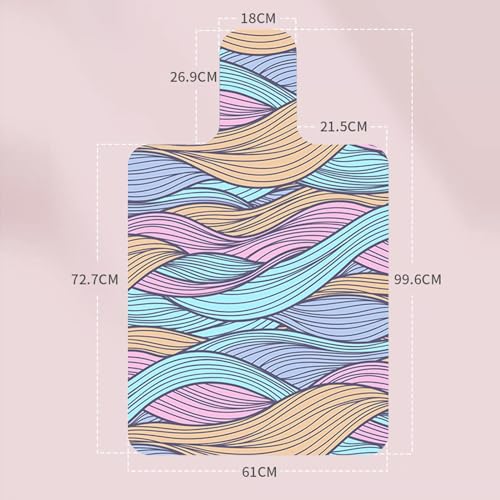 Pegciuho Pilates Reformador Esteira Pilates Reformador Capa Almofada Absorvente de Suor Pilates Refo