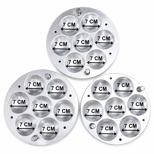 Image of Idli Maker with Steamer Pot and Idli Plates, Aluminium Idli Maker /Non - Whistling Traditional Idli Cooker /Idli (21 PCS)