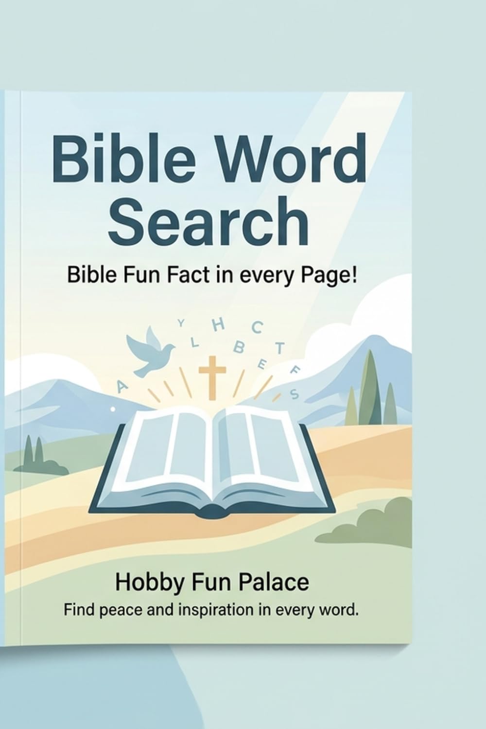 Bible Word Search: Bible Fun Fact in Every Page!
