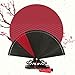 QLSN Ventilador Plegable Mano Fiesta Bambú Abanico Ventilador Antiguo De Verano Ventilador Plegable Mini Ventilador Plegable Portátil para Mujer Mini