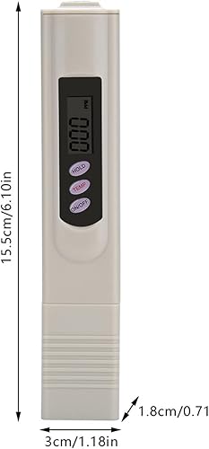 Miniatura 4 de Probador de calidad del agua - 1pc Digital TDS Total Disuelto Sólidos Medidor Pluma Calidad Agua Pureza TempPPM Prueba